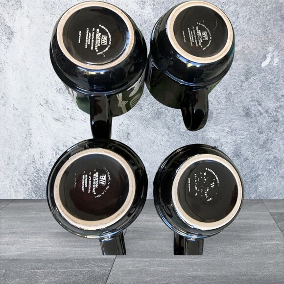 Boston Warehouse Day of the Dead 4 Stacking Skeleton Cups - Picture 3 of 6